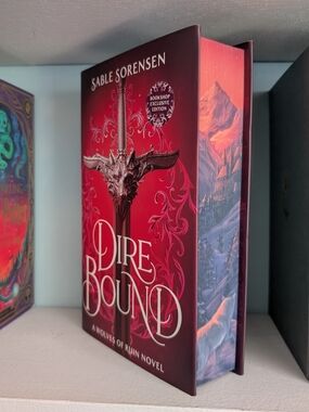 Dire Bound Hardcover Book - Red Cover
